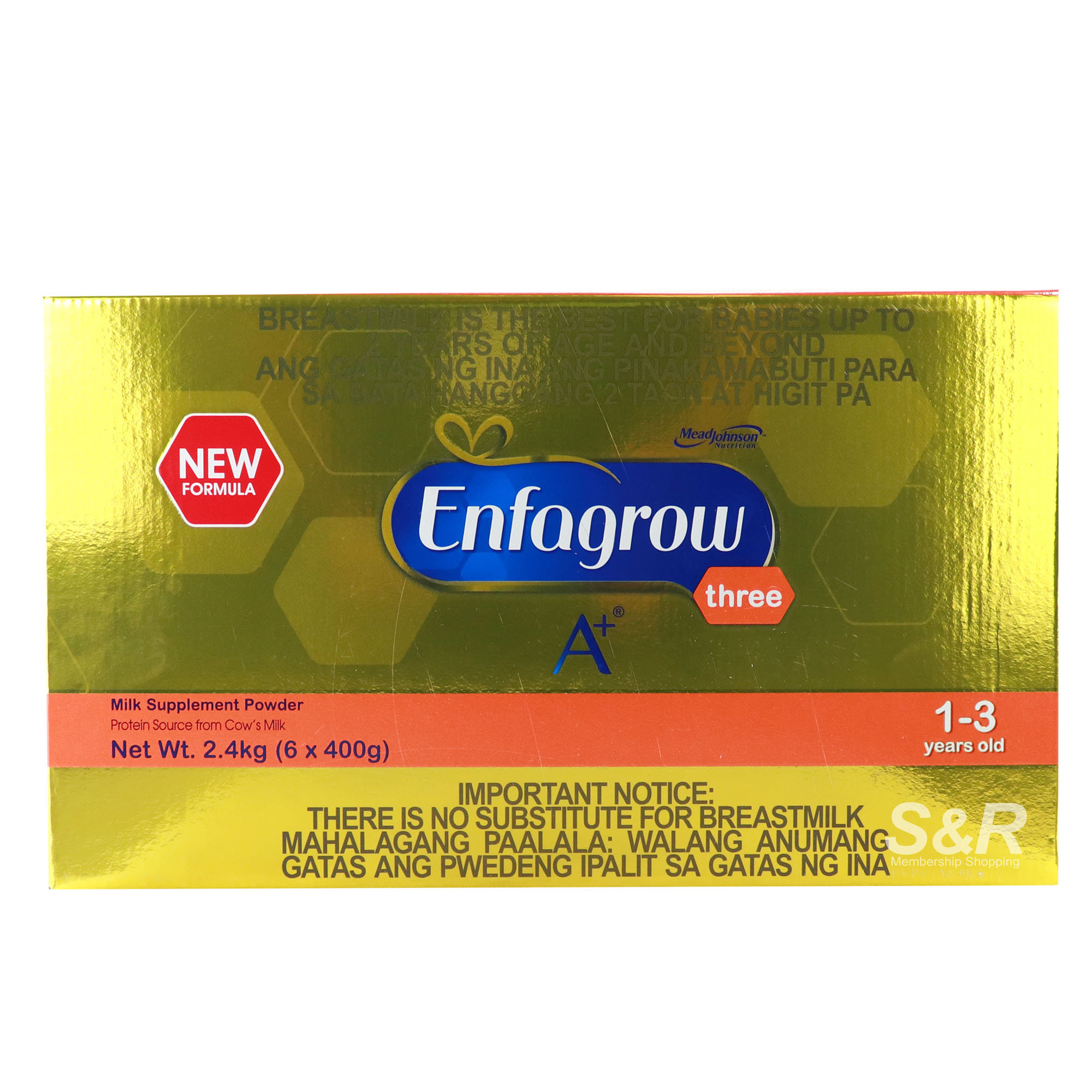 Enfagrow A+ Three Milk Formula 2.4kg Enfagrow A+ Three Milk Formula 2.4kg